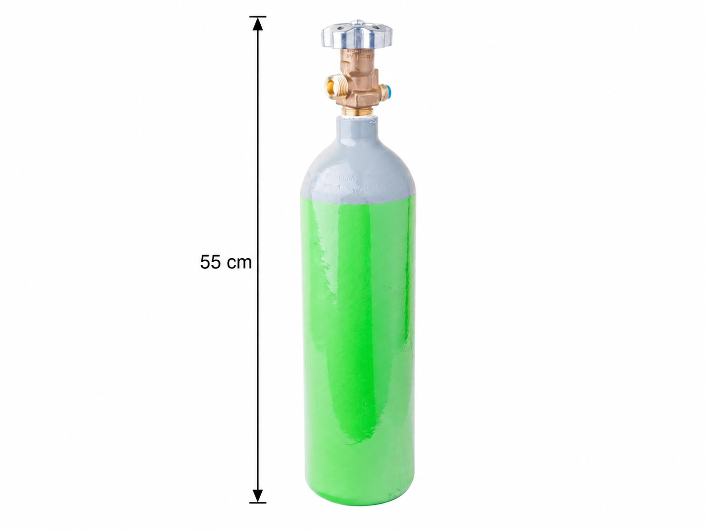 Butla z gazem Co2 3,5 kg. 5 l - obrazek 2